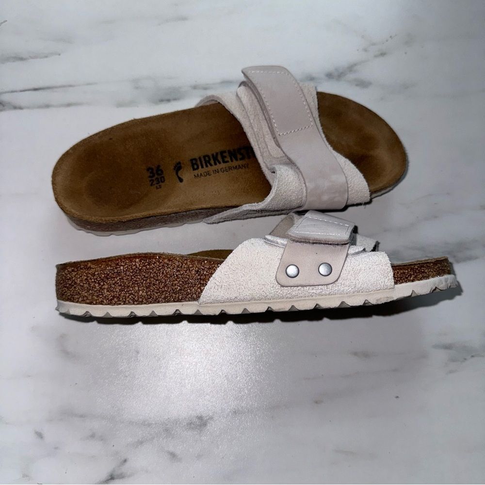 🌟 Excellent Condition Birkenstock Oita - Size 36 (Narrow) 🌟 Antique White - Picture 4 of 4